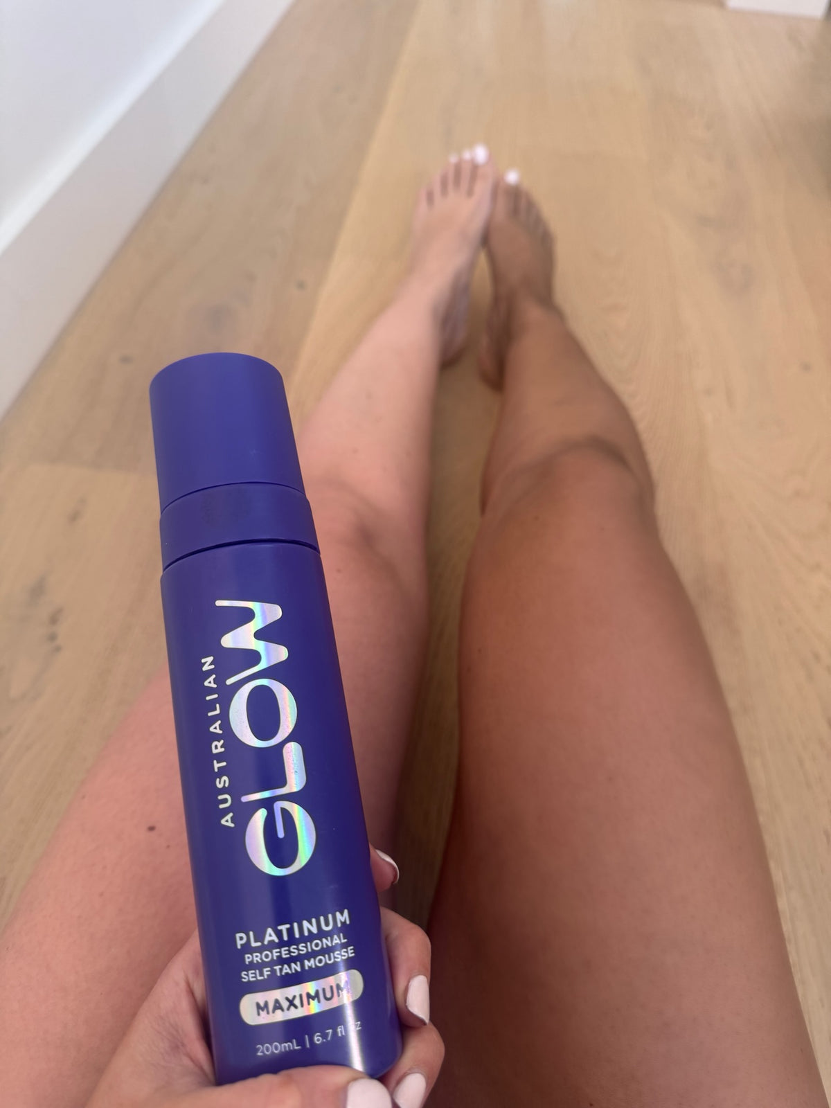 Glow Platinum Mousse